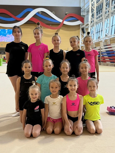 Учебно-тренировочные сборы в Центре гимнастики Ирины Винер в Новогорске